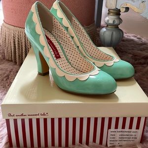 BAIT Seafoam pin-up retro style heels